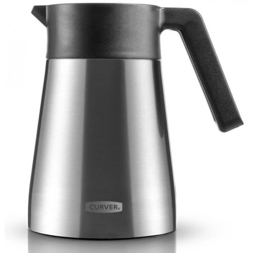 CURVER - Insulated Jug 1L Stainless Steel Double Walled 822358