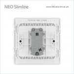 BRITISH GENERAL - BG Neo Slimline Edge To Edge Bell Push 1Way 1Gang PCWH14W HK dst BRITISH GENERAL - BG Neo Slimline Edge To Edge Bell Push 1Way 1Gang PCWH14W HK dst
