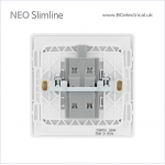BRITISH GENERAL - BG Neo Slimline Wide Rocker 20A/16AX inductive rated 20A 2Pole 1 Gang LED Indicator PCWH31W HK dst BRITISH GENERAL - BG Neo Slimline Wide Rocker 20A/16AX inductive rated 20A 2Pole 1 Gang LED Indicator PCWH31W HK dst