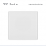 BRITISH GENERAL - BG Neo Slimline Blank Plate PCWH94 HK dst