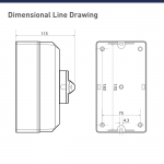 BG British General DC Isolator IP66 Waterproof Curved Switch 4Pole Solar application UV CPDC432