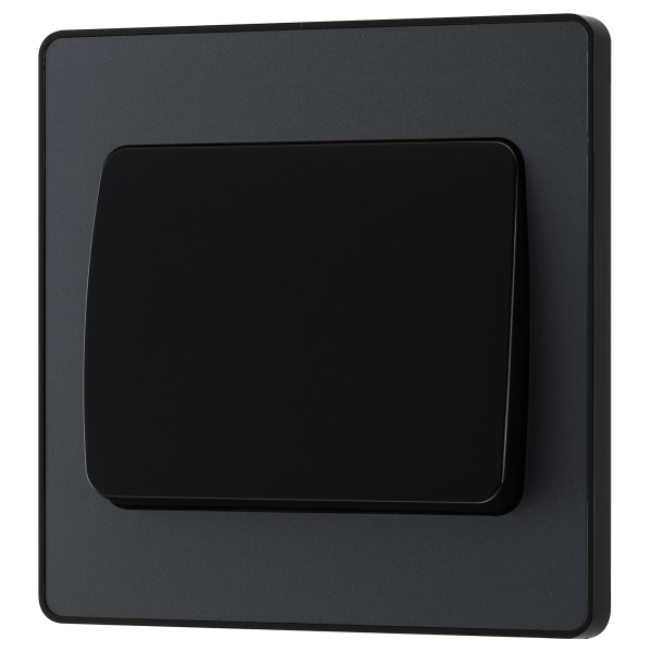 BG - British General Evolve PCDMG12WB IP20 20A 16AX Wide Rocker Light Switch 1G 2 Way Matt Grey