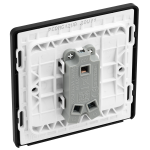 BG - British General Evolve PCDMG12WB IP20 20A 16AX Wide Rocker Light Switch 1G 2 Way Matt Grey