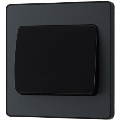BG - British General Evolve PCDMG13WB 20A 16AX Wide Rocker Intermediate Light Switch 1G Matt Grey