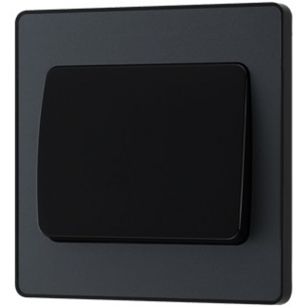 BG - British General Evolve PCDMG13WB 20A 16AX Wide Rocker Intermediate Light Switch 1G Matt Grey