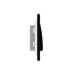 BG - British General Evolve PCDMG14WB 10A Wide Rocker Switch Press Bell Matt Grey