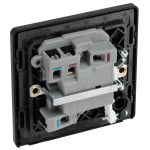 BG - British General Evolve PCDMG52B IP20 Switched With Fused/ LED/ Removable Wiring Hole 1G Matt Grey