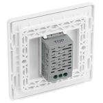 BG - British General Evolve PCDCLTDM1W Touch Dimmer 1Gang Pearlescent White