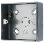 BG - British General Evolve Metal Clad MC501 Surface Mounting Box 1G