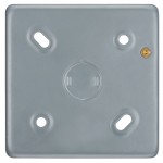 BG - British General Evolve Metal Clad MC501 Surface Mounting Box 1G