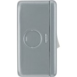BG - British General Metal Clad MC512 IP20 20A 16AX Switch 1G 2 Way Silver Gray/ Metallic