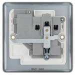 BG - British General Metal Clad MC521 13A Socket with Switch 1G 