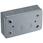 BG - British General Metal Clad MC522RCD 13A RCD Protected Socket  2G 