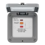 BG - WP55RCD IP66 WeatherProof 13A Fused Unswitched RCD BG - WP55RCD IP66 WeatherProof 13A Fused Unswitched RCD