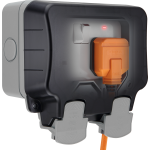 BG UV stable IP66 13A Double Switch / Socket / Neon WP22 Storm Weatherproof