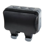 BG UV stable IP66 13A RCD Double Switch / Socket / Neon WP22RCD Storm Weatherproof