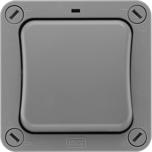 BG - IP66 Weatherproof Wide Rocker Cooker Switch UV Stable (Single Switch / Double Pole) WP30
