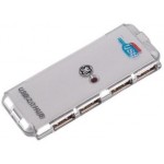 GE GE68751 High Speed USB 2.0 Port Hub (4-Port Hub for PC)