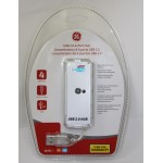 GE GE68751 High Speed USB 2.0 Port Hub (4-Port Hub for PC)