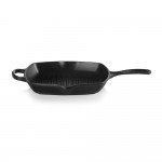 LE CREUSET - 26cm Square Skillet Grill 20183260000422 Noir Mat LE CREUSET - 26cm Square Skillet Grill 20183260000422 Noir Mat