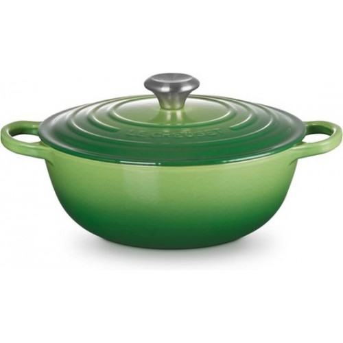 LE CREUSET - 26cm Marmite 4.1L Bamboo Green 21114264080430