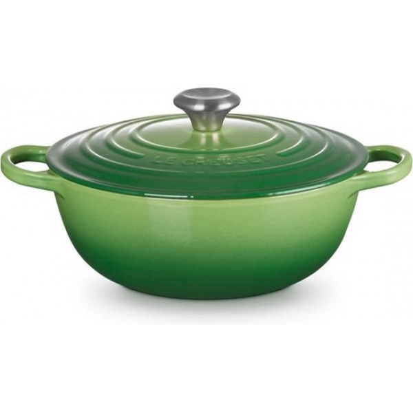 LE CREUSET - 26cm Marmite 4.1L Bamboo Green 21114264080430