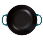 LE CREUSET - 26cm Marmite 4.1L Deep Teal 21114266420430 LE CREUSET - 26cm Marmite 4.1L Deep Teal 21114266420430