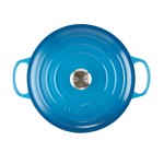LE CREUSET - 22cm Round Casserole 3.3L Marseille 21177222002430 LE CREUSET - 22cm Round Casserole 3.3L Marseille 21177222002430