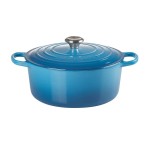 LE CREUSET - 22cm Round Casserole 3.3L Marseille 21177222002430 LE CREUSET - 22cm Round Casserole 3.3L Marseille 21177222002430