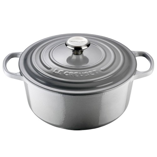 LE CREUSET - 24cm Round Casserole 4.2L Mist Grey 21177245412430