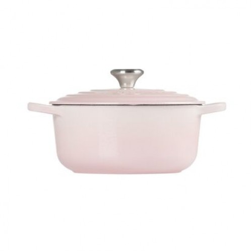 LE CREUSET - 24cm Round Casserole 4.2L Shell Pink 21177247774430