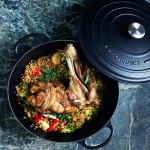 LE CREUSET - 26cm Round Casserole 5.3L Noir Mat 21177260000430 LE CREUSET - 26cm Round Casserole 5.3L Noir Mat 21177260000430