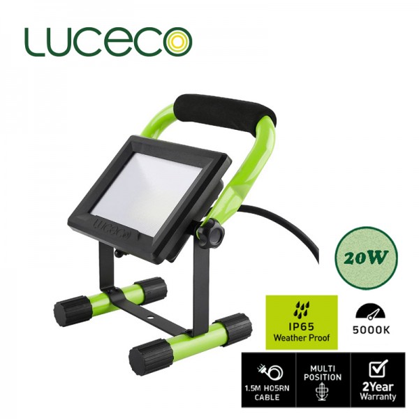LUCECO - IP65 Waterproof/ Outdoor/ Ultra-thin/ Portable/ Multi-angle/ LED/ Work light EFLDW20B50 LUCECO - IP65 Waterproof/ Outdoor/ Ultra-thin/ Portable/ Multi-angle/ LED/ Work light EFLDW20B50
