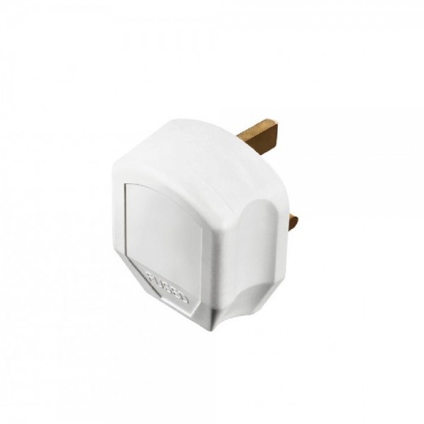 Masterplug 7W Rewireable Heavy Duty Plug 13A Fused White