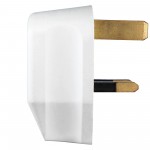 Masterplug 7W Rewireable Heavy Duty Plug 13A Fused White