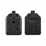 Masterplug ELS15B Trailing Socket 15A Round Pin Plug Black PermaPlug Masterplug ELS15B Trailing Socket 15A Round Pin Plug Black PermaPlug