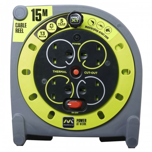 Masterplug PRO-XT HMU15134SL-PXA Case Reel 15M 