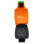 Masterplug IPS IP54 Waterproof Trailing Socket single 1 socket, dust splash proof Weatherproof