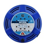 Masterplug MCT0813/4BL 8M Cassette Reel 4X 13A -  Blue & Black
