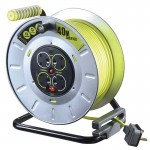 Masterplug PRO-XT OTLU40134SL 40M Metal Open Reel 4X 13A