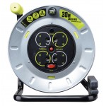 Masterplug PRO-XT OTMU30134SL Metal Open Reel 30M 