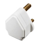 Masterplug PT15W Rewireable 15A Round Pin Plug (White) Masterplug PT15W Rewireable 15A Round Pin Plug (White)