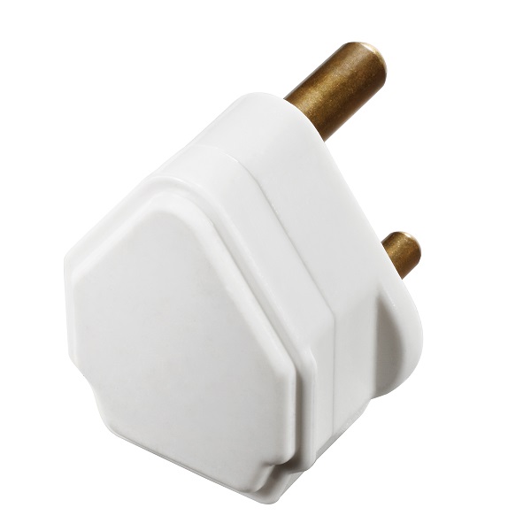 Masterplug PT15W Rewireable 15A Round Pin Plug (White) Masterplug PT15W Rewireable 15A Round Pin Plug (White)