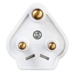 Masterplug PT15W Rewireable 15A Round Pin Plug (White) Masterplug PT15W Rewireable 15A Round Pin Plug (White)
