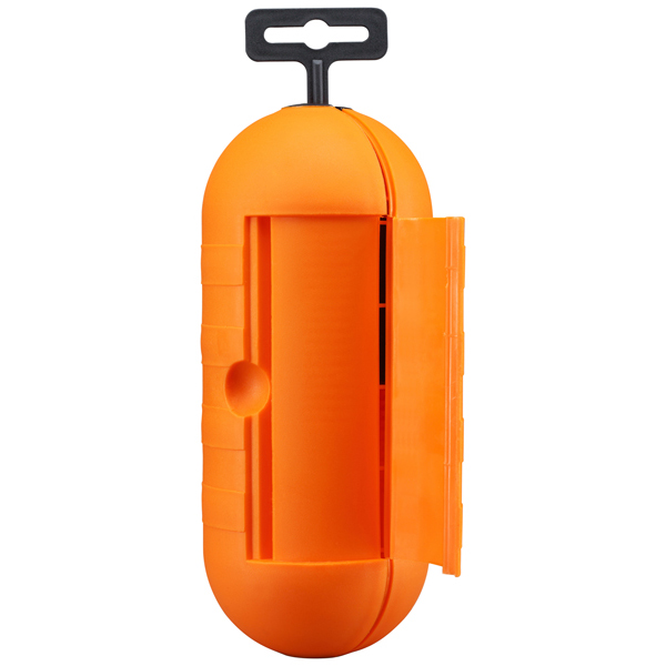 Masterplug SPTO  Outdoor IP44 dustproof and waterproof 1 Socket and plug cover Weatherproof wire carriage storage box Orange