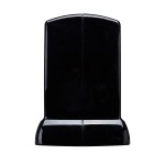 Masterplug SRGDSU42PB Surge Compact 2 USB X3.1A with 4 x13A 2M extension lead High gloss Black   