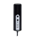 Masterplug SRGDSU63PB Surge Compact 2 USB X3.1A with 6 x13A 3M extension lead High gloss Black 