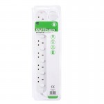 Masterplug SWC62N Individual Switched 6 Socket 13A Fused Extension Leads 