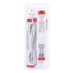 Masterplug SWSRG42N Individually Switched 4 X13A Surge Extension Leads White   