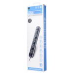 Masterplug SWSRGU42PB Individually Switched Surge 2 X USB 2.1A with 4X13A 2M Extension Lead Black